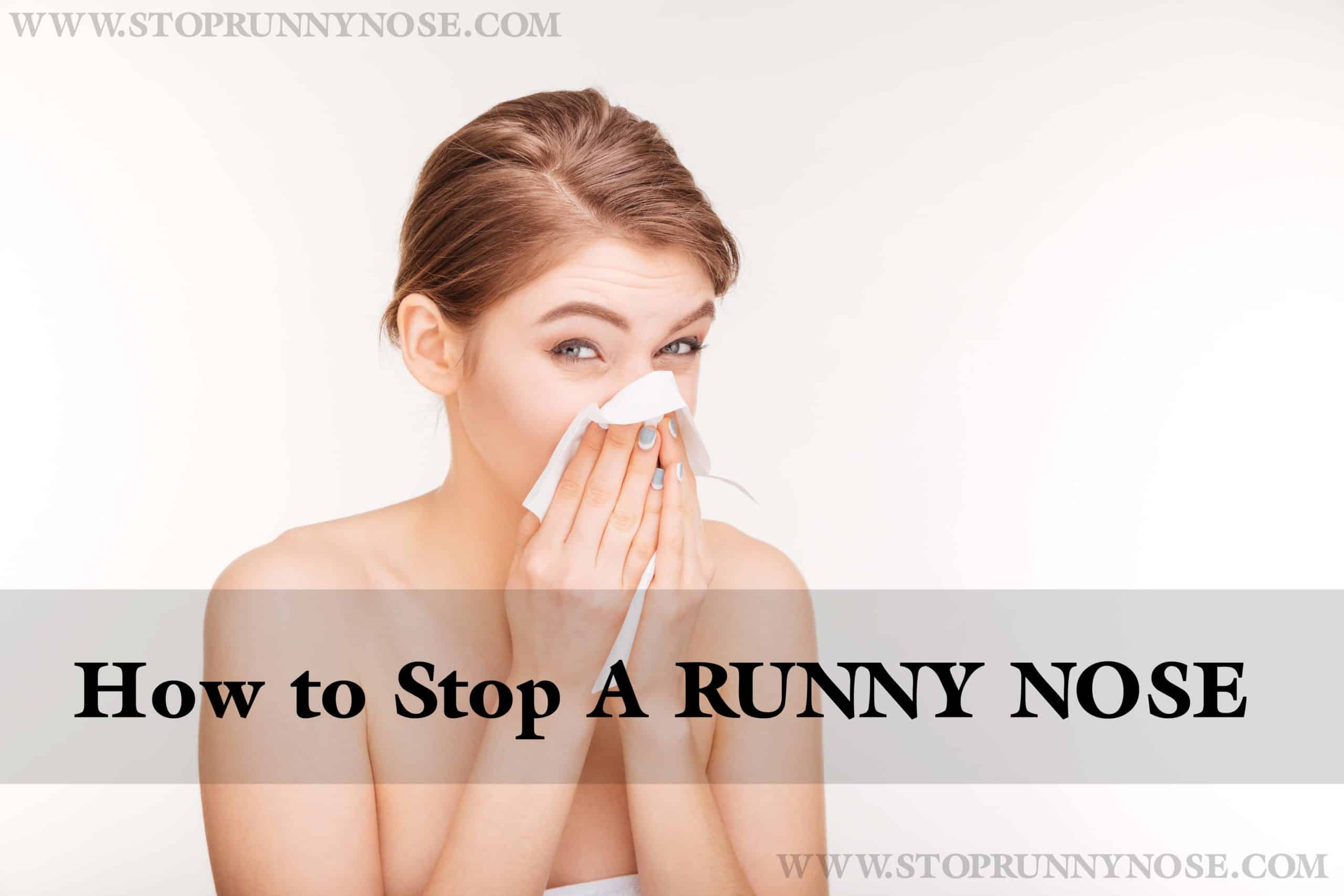 3 Natural Remedies to Cure a Cold Stop Runny Nose wikiJunkie