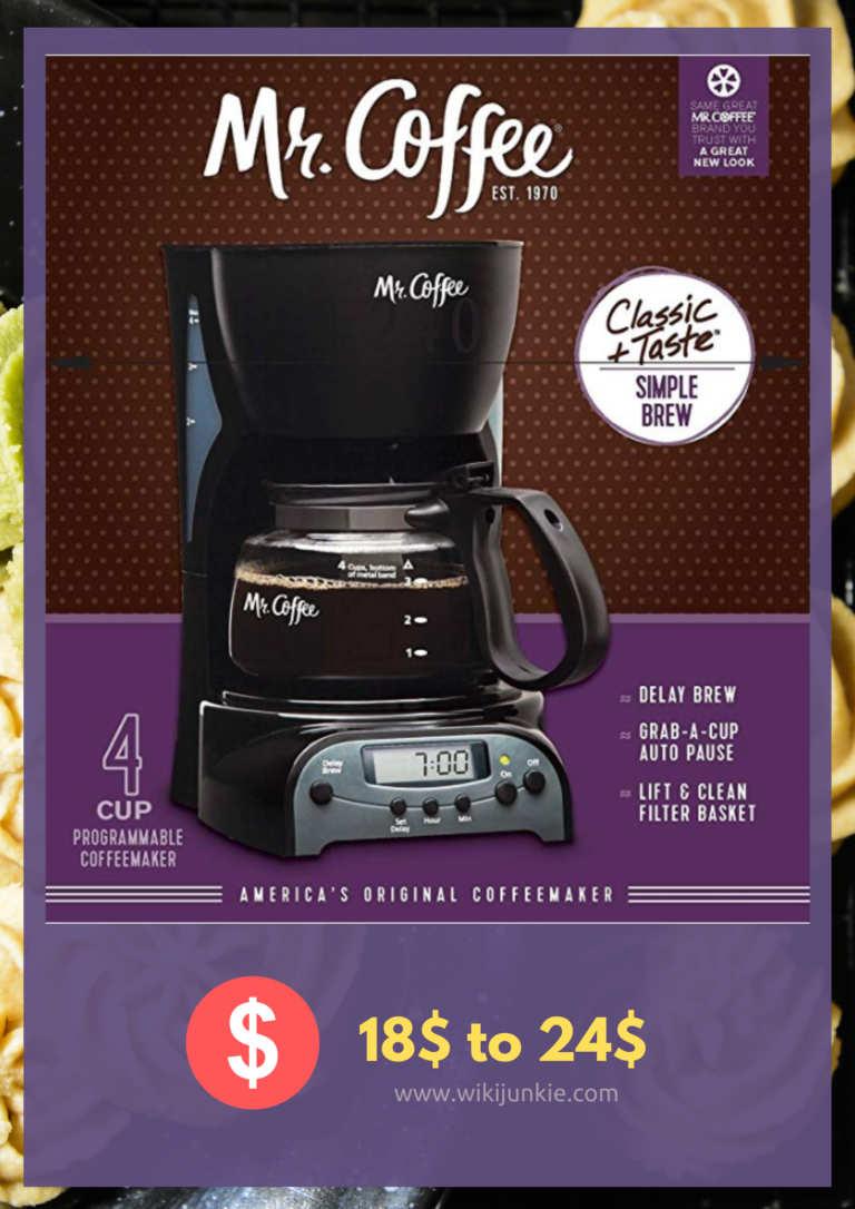 Mr. Coffee DRX5 4cup Programmable Coffeemaker Review wikiJunkie